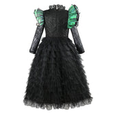Kinder Mädchen Kleid Elphaba wiked Cosplay Kostüm Halloween Karneval Party Anzug